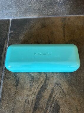 Tiffany & Co. Turquoise Hard Eyeglasses Case